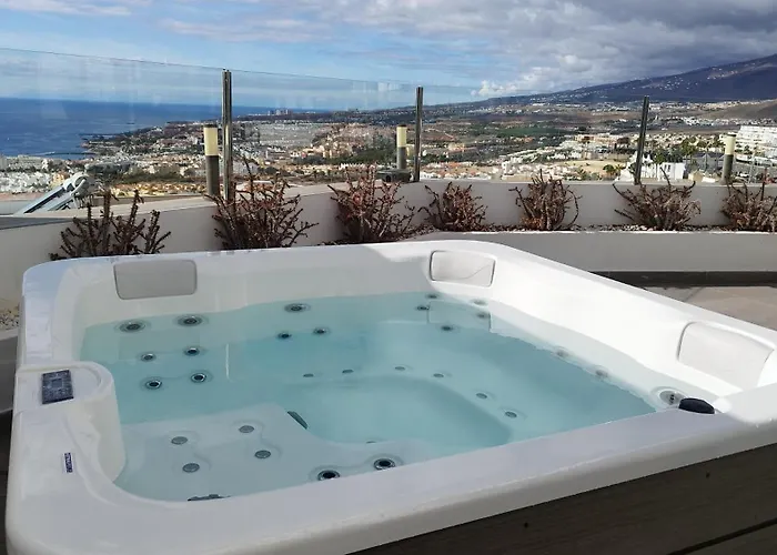 Sunset White - Ocean View, Jakuzzi, Heated Pool, Air-conditioning, Grill Плая-де-лас-Америкас